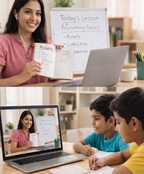 online accounts tutor